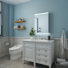 Load image into Gallery viewer, 24''x 30''LED Lighted Bathroom Medicine Cabinet with Mirror, Surface Lighted Medicine Cabinet,Adjustable Shelves,Intelligent Switch Medicine Cabinet, Aluminum Frame, Right opening door