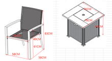 Load image into Gallery viewer, Madrid Fire Pit 5 pcs Set