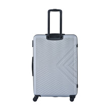Load image into Gallery viewer, 3 Piece Luggage Sets ABS Lightweight Suitcase with Two Hooks, Spinner Wheels, TSA Lock, Silver (20/24/28)