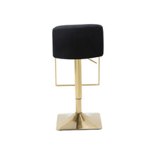 Load image into Gallery viewer, SUPERJARE Bar Stools - Swivel Barstool Chairs with Back, Modern Pub Kitchen Counter Height,velvet