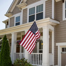 Load image into Gallery viewer, 3x5 FT 210D Polyester American Flag, Embroidered Stars, Sewn Stripes, Brass Grommets US Flag Outdoor USA Flags