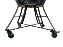 Load image into Gallery viewer, TOOPO 24inch Barbecue Charcoal Grill, Ceramic Kamado Grill with Side Table, Suitable for Camping and Picnic,Black