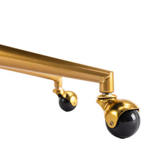 Load image into Gallery viewer, Hengming Home Office Computer Desk Chair ,Velvet Accent Armchair,Adjustable Swivel Task Stool with Gold Plating Base