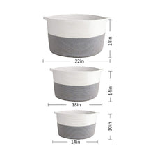 Load image into Gallery viewer, 3 Piece Laundry Hamper Set