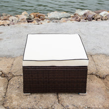 Load image into Gallery viewer, 3 Piece Patio Sectional Wicker Rattan Outdoor Furniture Sofa Set