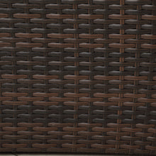 Load image into Gallery viewer, TOPMAX Patio Furniture Round Outdoor Sectional Sofa Set Rattan Daybed Sunbed with Retractable Canopy, Separate Seating and Removable Cushion (Beige)