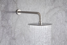 Load image into Gallery viewer, Tub Shower Faucets Sets Complete Bathtub Faucet Set Brushed Nickel Bathtub Shower System with Tub Spout, Bathroom Tub and Shower Faucet Combo Trim Kit with Rough-in Valve