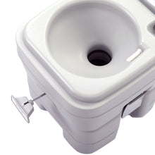 Load image into Gallery viewer, 5.3 Gallon 20L Flush Outdoor Indoor Travel Camping Portable Toilet for Car, Boat, Caravan, Campsite, Hospital,Gray