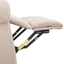 Load image into Gallery viewer, 【ONLY SELL TO PICK UP BUYER】TREXM Heavy-Duty Power Lift Recliner Chair with Built-in Remote and 2 Castors (Beige)