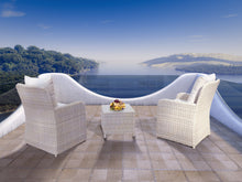 Load image into Gallery viewer, 3 Piece Rattan Deap Seating Group with Cushions (Color:LIGHT GREY)