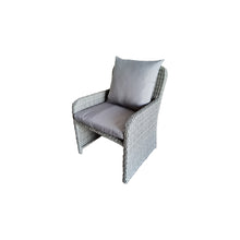 Load image into Gallery viewer, 3 Piece Rattan Deap Seating Group with Cushions (Color:LIGHT GREY)