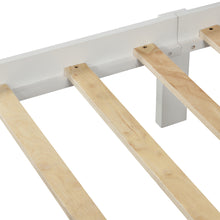Load image into Gallery viewer, Wood Platform Bed with Headboard and Footboard, Full (White)