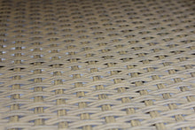 Load image into Gallery viewer, 3 Pieces Outdoor Patio Balcony Natural Yellow Wicker Chair Table Set with Beige Cushion and Tempered Glass Table Top