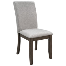 Load image into Gallery viewer, TOPMAX Farmhouse 5-Piece Wood Dining Table Set for 4, Kitchen Furniture Set with 4 Upholstered Dining Chairs for Small Places, Gray Table+Gray Chair