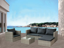 Load image into Gallery viewer, 4pcs patio sets