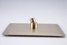 Load image into Gallery viewer, 10 Inch Rain Shower Head System Shower Combo Set Bathroom Wall Mount Mixer Shower Faucet Rough-In Valve and Shower Arm Included