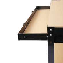 Load image into Gallery viewer, Steel Workbench Tool Storage Work Bench Workshop Tools Table W/Drawer and Peg Board 63"