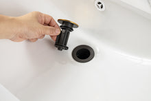 Load image into Gallery viewer, 2-Handle Lavatory Faucet Brushed Nickel Bathroom Sink Faucet with Metal Pop-up Drain and Faucet Supply Lines
