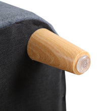 Load image into Gallery viewer, 37" GRAY Pet Sofa, Dog Sofa, Cat sofa, Cat Bed, Pet Bed, Dog Bed, Cat Bed, rectangle sofa with movable cushion, with wood style foot