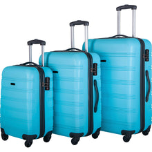 Load image into Gallery viewer, 3 Piece Luggage Set Hardside Spinner Suitcase with TSA Lock 20" 24' 28" Available