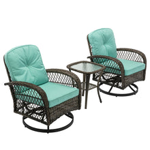 Load image into Gallery viewer, 3pcs Outdoor Furniture Wicker set