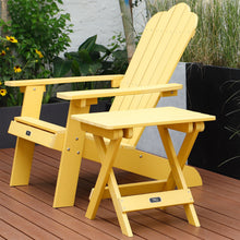 Load image into Gallery viewer, TALE Adirondack Portable Folding Side Table Square All-Weather and Fade-Resistant Plastic Wood Table Perfect for Outdoor Garden, Beach, Camping, Picnics Yellow