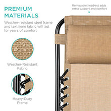 Load image into Gallery viewer, 2 Pack Folding Aluminum Zero Gravity Chair