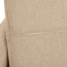 Load image into Gallery viewer, 32" Beige Pet Sofa, Dog Sofa, Cat sofa, Cat Bed, Pet Bed, Dog Bed, Cat Bed, rectangle sofa with movable cushion, with wood style foot