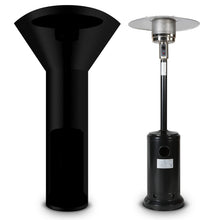 Load image into Gallery viewer, 46000BTU Propane Hammered Bronze powder coated Iron Mushroom Outdoor Patio Heater, with Two Smooth-rolling Wheels,,with Hose Set,with Black Cover