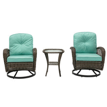 Load image into Gallery viewer, 3pcs Outdoor Furniture Wicker set