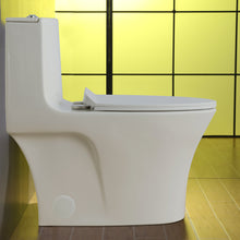 Load image into Gallery viewer, 1.28 GPM (Water Efficient) One-Piece Elongated Toilet, Soft Close Seat Included (cUPC Approved) - 28"x15"x28"