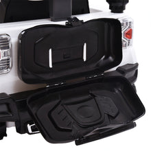 Load image into Gallery viewer, 12V Kids Ride On Car Truck, Battery Powered Vehicle with Remote Control, LED Lights, MP3 Music, Horn, Openable Doors, Spring Suspension, Toy Gift for Children, White