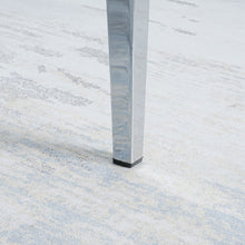 Load image into Gallery viewer, Modern luxury home furniture dinning room chairs chrome legs Blue velvet fabric dining chairs(Set of 2)