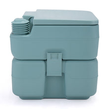 Load image into Gallery viewer, 5.3 Gallon 20L Flush Outdoor Indoor Travel Camping Portable Toilet for Car, Boat, Caravan, Campsite, Hospital,Green