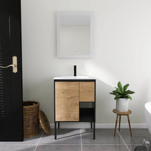 Load image into Gallery viewer, 24 Inch Bathroom Vanity Ceramic Sink,24x18