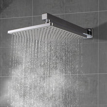 Load image into Gallery viewer, 10 Inch Rain Shower Head System Shower Combo Set Bathroom Wall Mount Mixer Shower Faucet Rough-In Valve and Shower Arm Included