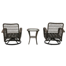 Load image into Gallery viewer, 3pcs Outdoor Furniture Wicker set