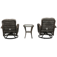 Load image into Gallery viewer, 3pcs Outdoor Furniture Wicker set