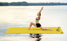 Load image into Gallery viewer, 18 x 6 FT Floating Water Mat Foam Pad Lake Floats Lily Pad, 3-Layer XPE Water Pad with Storage Straps for Adults Outdoor Water Activities