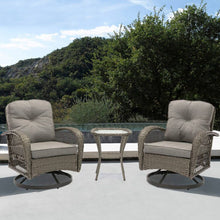 Load image into Gallery viewer, 3pcs Outdoor Furniture Modern Wicker set