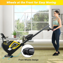 Load image into Gallery viewer, Magnetic Rowing Machine Folding Rower with 14 Level Resistance Adjustable, LCD Monitor and Tablet Holder for Foldable Rower Home Gym Cardio Workout