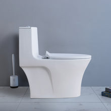 Load image into Gallery viewer, 1.28 GPM (Water Efficient) One-Piece Elongated Toilet, Soft Close Seat Included (cUPC Approved) - 28"x15"x28"