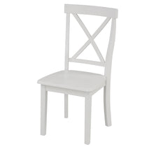 Load image into Gallery viewer, Orisfur. 5 Pieces Dining Table and Chairs Set for 4 Persons, Kitchen Room Solid Wood Table with 4 Chairs