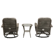 Load image into Gallery viewer, 3pcs Outdoor Furniture Modern Wicker set