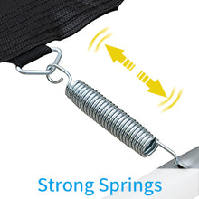 Load image into Gallery viewer, 14FT Trampoline for Kids with Safety Enclosure Net, Basketball Hoop and Ladder, Easy Assembly Round Outdoor Recreational Trampoline