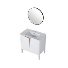 Load image into Gallery viewer, 32in. Bathroom Vanity With Ceramic Top