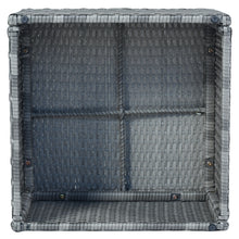 Load image into Gallery viewer, U_STYLE Outdoor Patio Furniture Set Daybed Sunbed with Retractable Canopy Conversation Set Wicker Furniture Sofa Set