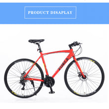Load image into Gallery viewer, 27 Speed Hybrid bike Disc Brake 700C Road Bike For men women's City Bicycle