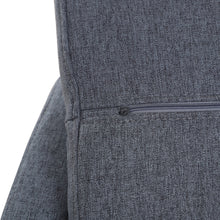 Load image into Gallery viewer, 37" GRAY Pet Sofa, Dog Sofa, Cat sofa, Cat Bed, Pet Bed, Dog Bed, Cat Bed, rectangle sofa with movable cushion, with wood style foot