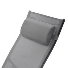 Load image into Gallery viewer, 2 PCS Set Chaise Lounge Outdoor Lounge Chair Lounger Recliner Chair For Patio Lawn Beach Pool Side Sunbathing